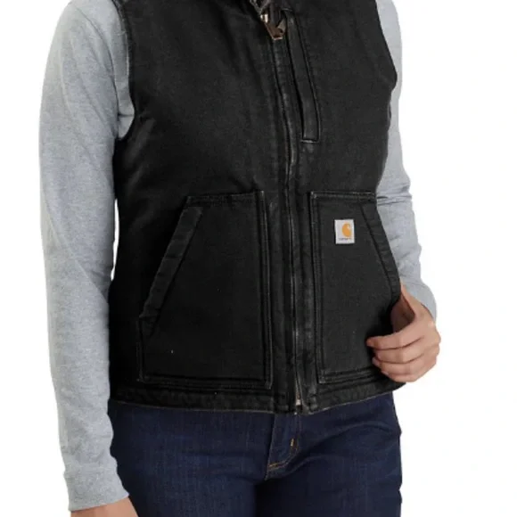 Carhartt Black Women's Vest - Picture 1 of 15